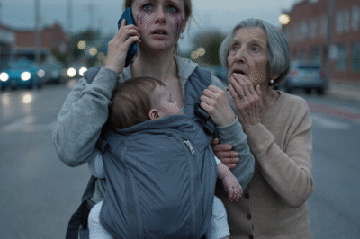 At the foot of my porch, an old woman grabbed my wrist and whispered, “Don’t go inside—call your father.”