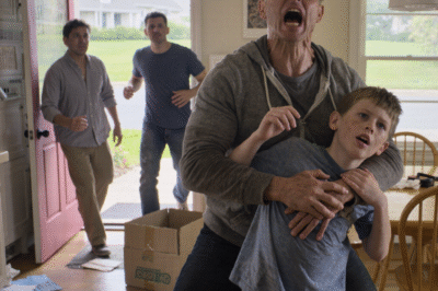 THE DAY A BOY ASKED FOR ONE FATHER—AND 32 HELLS ANGELS SHOWED UP.  The door wasn’t just heavy. It felt like a vault.