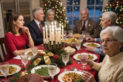 AT CHRISTMAS DINNER, MY DAUGHTER LOOKED ME DEAD IN THE EYE AND SAID, “MOM, YOUR NEEDS COME LAST. MY HUSBAND’S FAMILY COMES FIRST.” I JUST SAID “GOOD THEN”… AND THE NEXT THING I DID SHIFTED THE GROUND UNDER EVERYONE AT THAT TABLE.