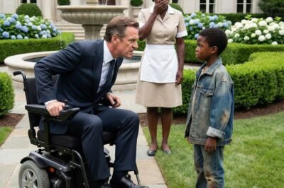 “Heal me,” the billionaire said quietly. “And everything I own is yours.” Then a worker’s little boy whispered a prayer—and the world tilted.