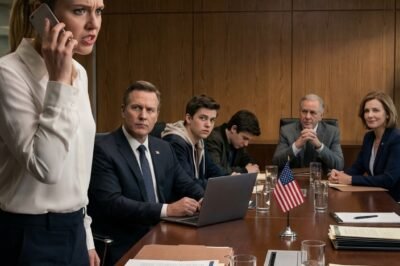 MY MOM CALLED IT A “FAMILY MEETING.” I WALKED IN—AND THE LAWYERS WERE ALREADY WAITING. I SMILED… AND COUNTED.