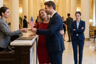 HE BROUGHT HIS MISTRESS TO A LUXURY HOTEL — THEN FROZE WHEN HIS WIFE WALKED IN AS THE NEW OWNER