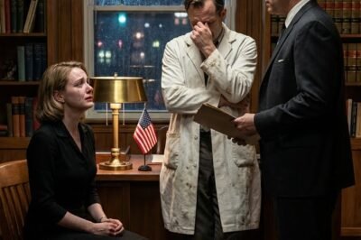 Two hours after we buried my daughter, my doctor called and said, “Come alone. Tell no one.” When I walked into his office and saw who was waiting… my hands started shaking so badly I had to sit down.