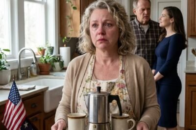 I HID A $2 MILLION INHERITANCE FOR FIFTEEN YEARS. MY HUSBAND TREATED ME LIKE STAFF—TIMED DINNERS, SILENCED OPINIONS. THEN HE BROUGHT HIS YOUNG MISTRESS HOME AND SAID, “MAKE COFFEE.” I SMILED. I OBEYED. AND I LEFT—WITH A CALL HE NEVER SAW COMING.