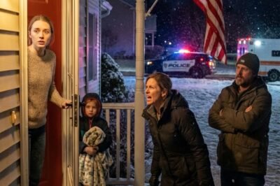 At 5:00 A.M., my doorbell rang once—then stopped. No knocking. No crying. Just silence… and a five-year-old standing barefoot in the dark.