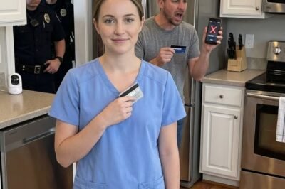 “Why isn’t the card working?” my husband snapped the moment he walked in. “Mom didn’t get your paycheck.”