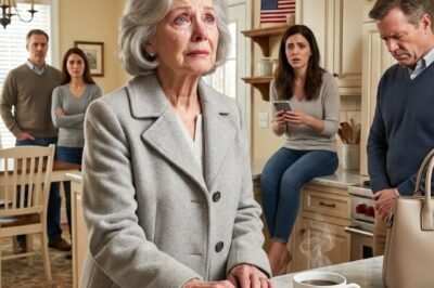 At my own dinner table, my daughter-in-law smiled and said, “Oh—she’s the maid.” My son laughed like it was the best joke he’d heard all week.