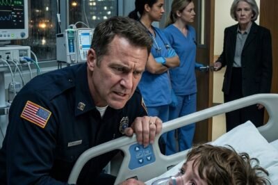 THE NIGHT MY SON WAS AIRLIFTED TO TRAUMA CARE, MY MOTHER-IN-LAW TEXTED: “YOUR WIFE’S BIRTHDAY DINNER IS TOMORROW. DON’T YOU DARE MISS IT.” I ANSWERED: “MY SON IS IN CRITICAL CONDITION.” SHE REPLIED: “SHOW UP—OR YOU’RE NOT FAMILY.” I BLOCKED HER. THREE DAYS LATER, MY SON OPENED HIS EYES AND WHISPERED SOMETHING THAT TURNED MY BLOOD TO ICE.