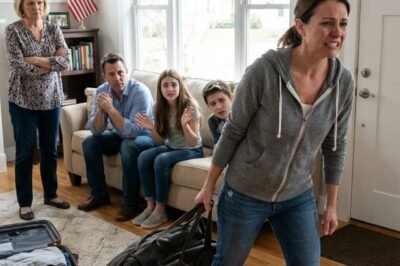 “Sorry, dear. This event is only for the people we actually love.”  That was my mother’s voice. Calm. Certain. Final.