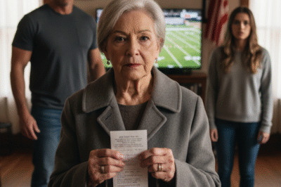 THE DAY MY SON HIT THE LOTTERY, HE THREW ME OUT—UNTIL I ASKED ONE QUESTION THAT DRAINED THE COLOR FROM HIS FACE.