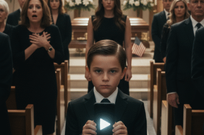 AT MY HUSBAND’S FUNERAL, HIS MOTHER CALLED ME AN EMBARRASSMENT — THEN MY 8-YEAR-OLD STOOD UP WITH HIS PHONE.
