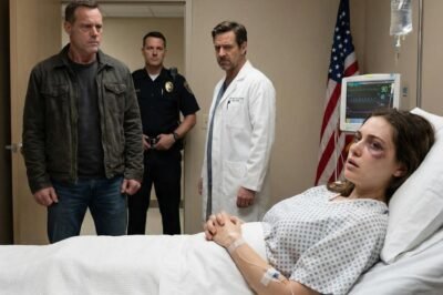 HE SLAPPED ME WHILE I WAS SIX MONTHS PREGNANT— AND IN THE HOSPITAL, MY FATHER ASKED ONE QUESTION THAT CHANGED EVERYTHING.