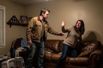 THE FIRST TIME MY SON HIT ME, IT WASN’T IN A DARK ALLEY—IT WAS UNDER OUR FAMILY PHOTOS.