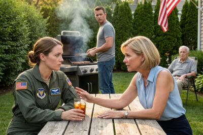 MY SISTER LAUGHED AT ME AT THE BBQ—UNTIL HER SEAL HUSBAND HEARD MY CALL SIGN.