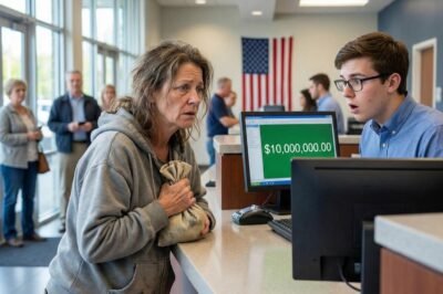 HE THREW ME OUT WITH $43 — AND TOLD ME NEVER TO COME BACK. AN HOUR LATER, A BANK TELLER WENT PALE WHEN HE SAW MY NAME.