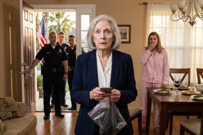 SHE THREW A WINE GLASS AT MY FACE AT MY OWN DINNER TABLE. “Maids must obey,” my daughter-in-law slurred—then staggered upstairs like she’d won.