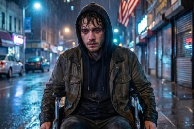 A HOMELESS MAN GAVE HIS LAST MEAL TO A BAREFOOT GIRL—AND SIX YEARS OF SILENCE IN HIS LEGS ENDED THAT DAY.