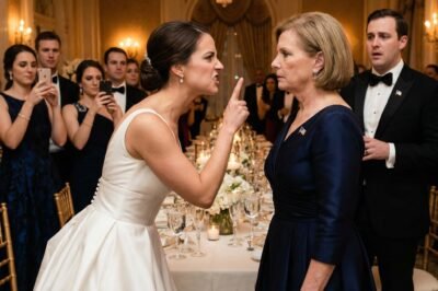 “YOU’RE NOT PART OF THIS FAMILY ANYMORE.” She said it to my face—at my son’s wedding—while the music was still playing.