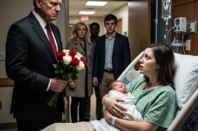 “WASN’T $250,000 A MONTH ENOUGH?” My grandfather said it softly—right after I gave birth. The room stopped breathing.