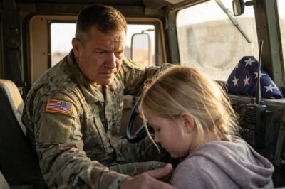 HE CAME HOME FROM DEPLOYMENT EARLY—AND FOUND HIS DAUGHTER LOCKED IN A SHED. What her mother said next made him leave for good.