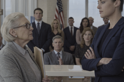 A teenage bank teller smirked and mocked an elderly woman for asking “stupid questions.” Then the woman softly said her name—and the room changed.