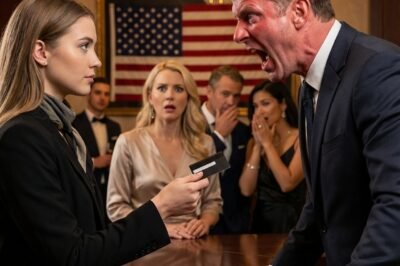 “GET YOUR ASS OUT OF HERE BEFORE I CALL THE POLICE.”  The words echoed through the marble lobby like a slap.