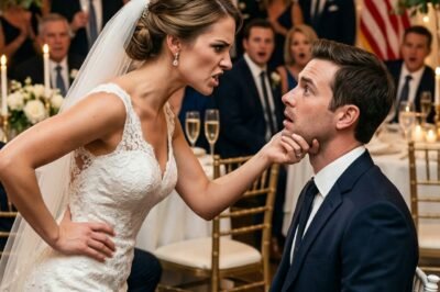 A SINGLE DAD SHOWED UP TO A WEDDING ALONE — THEN A WOMAN STOOD UP AND SAID, “LOOK AT ME.”  Two hundred couples filled the ballroom.