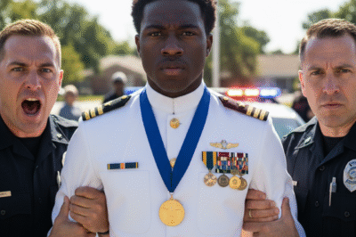 A SMALL-TOWN COP SLAPPED CUFFS ON A BLACK NAVY OFFICER IN FULL DRESS WHITES. TWELVE MINUTES LATER, THE PENTAGON CALLED.