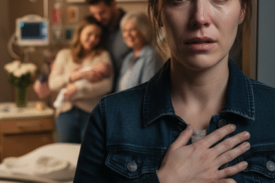 I WENT TO THE HOSPITAL TO MEET MY SISTER’S NEWBORN… AND HEARD MY HUSBAND SAY: “SHE’S JUST GOOD FOR MONEY.”