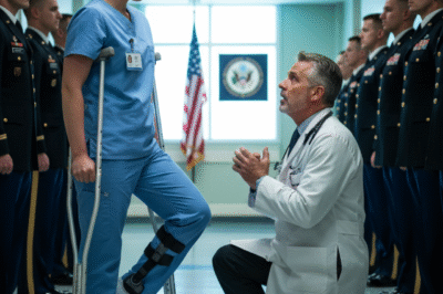 “YOU’RE LIMPING, FOSTER. STAY IN TRIAGE.” That’s what the ER chief said.