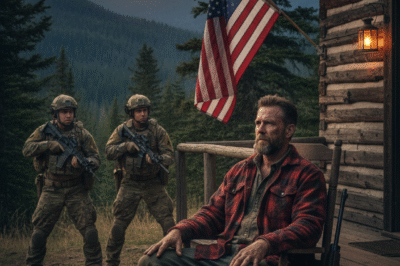 “FIVE SHOTS. EIGHT HUNDRED METERS. MISS ONCE… YOU SIGN THE CABIN OVER AND WALK.” That’s what the retired lieutenant colonel told the homeless man kneeling in the dirt.