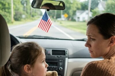 I left my 5-year-old with my mother-in-law for one night. She came back holding her teddy bear like a life raft—and whispered something that made my hands start shaking.