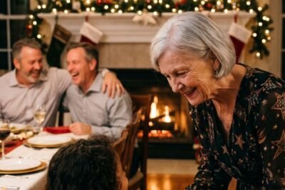 “SHE’S NOT REALLY FAMILY.”  That’s what my mother-in-law said at the Christmas table — right after handing iPads, jewelry, and thick cash envelopes to every other grandchild, and right before my seven-year-old daughter stood up and proved exactly how much she’d been paying attention.
