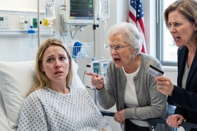 Those were my mother’s exact words, standing at an open hospital window, holding my hours-old newborn like a bargaining chip while my sister had my hair twisted in her fist.