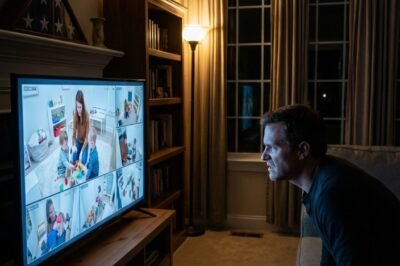 “I INSTALLED 26 HIDDEN CAMERAS TO CATCH MY NANNY DOING NOTHING.”  I told myself it was protection.