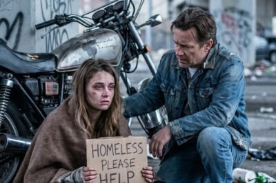 HE ONLY STOPPED TO WAIT OUT THE STORM. WHAT HE FOUND UNDER THE BRIDGE SENT A GRIEVING VETERAN ON A 300-MILE RIDE HE NEVER SAW COMING.