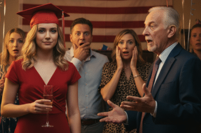 I SAW MY FATHER SPIKE MY CHAMPAGNE AT MY OWN GRADUATION PARTY. I didn’t scream. I didn’t panic. I smiled—and made sure the truth came out before anyone else got hurt.