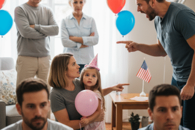 “SHE’S BASICALLY MUTE.” MY BROTHER SAID IT AT MY DAUGHTER’S 3RD BIRTHDAY. MY PARENTS NODDED. “IT’S THE TRUTH. DON’T BE SO SENSITIVE.” I DIDN’T YELL. I JUST WALKED TO THE DOOR. THE NEXT MORNING, THEY WISHED I HAD.