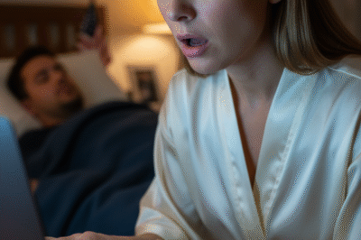 I OPENED MY HUSBAND’S LAPTOP TO TRACK A PACKAGE. INSTEAD, I FOUND AN EMAIL THREAD TITLED: “DIVORCE STRATEGY.”