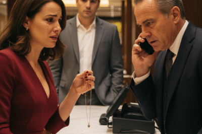 AFTER THE DIVORCE, I LEFT WITH TWO TRASH BAGS, A BROKEN PHONE—AND MY MOM’S OLD NECKLACE. I WALKED INTO A JEWELRY STORE TO SELL IT… AND THE OWNER TURNED PALE.