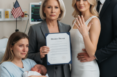 SHE HAD JUST GIVEN BIRTH. THEY HANDED HER DIVORCE PAPERS. THEY HAD NO IDEA WHO SHE REALLY WAS.
