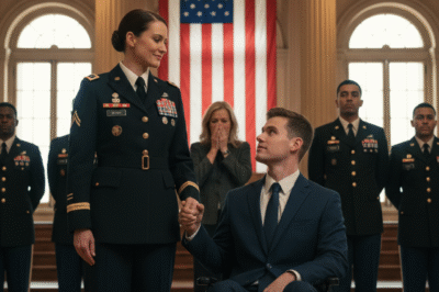 “STOP ACTING LIKE A NURSE.” He said it at the military gala. In front of medals. In front of generals.