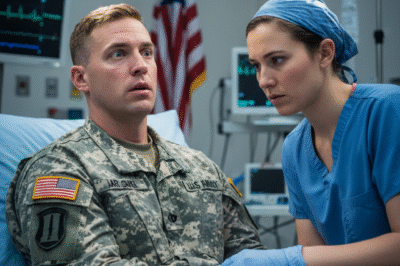 “GET HER OUT OF MY ROOM. GET ME A REAL MEDIC.” The Marine commander roared down the VA hallway— until her sleeve slid back…