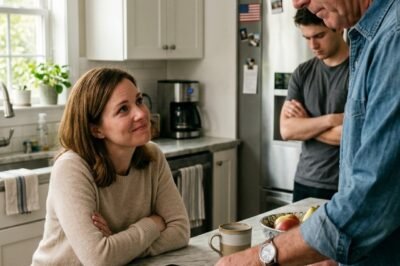 “YOU WON’T LAST A WEEK WITHOUT US.” SHE SAID IT LIKE A VERDICT. So I put the house keys on the kitchen table…