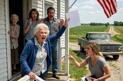 MY GRANDMA WAS THE ONLY PERSON IN MY FAMILY WHO DIDN’T DESPISE ME. WHEN SHE CALLED FOR HELP WITH HER MEDICATION, MY PARENTS BLOCKED HER. I SPENT MY LAST $500 AND DROVE 650 KM TO GET TO HER. WHEN I ARRIVED… SHE TOLD ME SHE’D WON $333 MILLION.