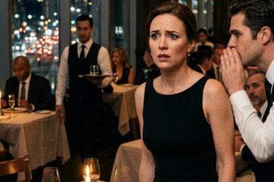 “HE’S AT TABLE FIVE… WITH HIS FIANCÉE.” THE WAITER SAID IT LIKE A WEATHER UPDATE.