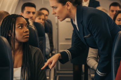 “GET OUT OF MY SEAT. YOU DON’T BELONG IN FIRST CLASS.”  Twelve words.  That’s all it took for Carter Prescott to turn a quiet flight into the most expensive tantrum in aviation history.