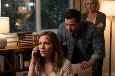 Christmas was supposed to feel warm—until my husband leaned in and hissed, “Don’t you get it? Mom doesn’t want to eat with you.”