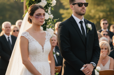 “THEY CALLED ME A MONSTER AT MY OWN WEDDING.” And in the dark, my “blind” husband leaned in and whispered, “Look at me. I’m not blind.”