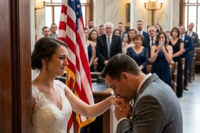 I WAS LEFT AT MY OWN WEDDING—AND MY MILLIONAIRE BOSS LEANED IN AND SAID, “PRETEND I’M THE GROOM.”